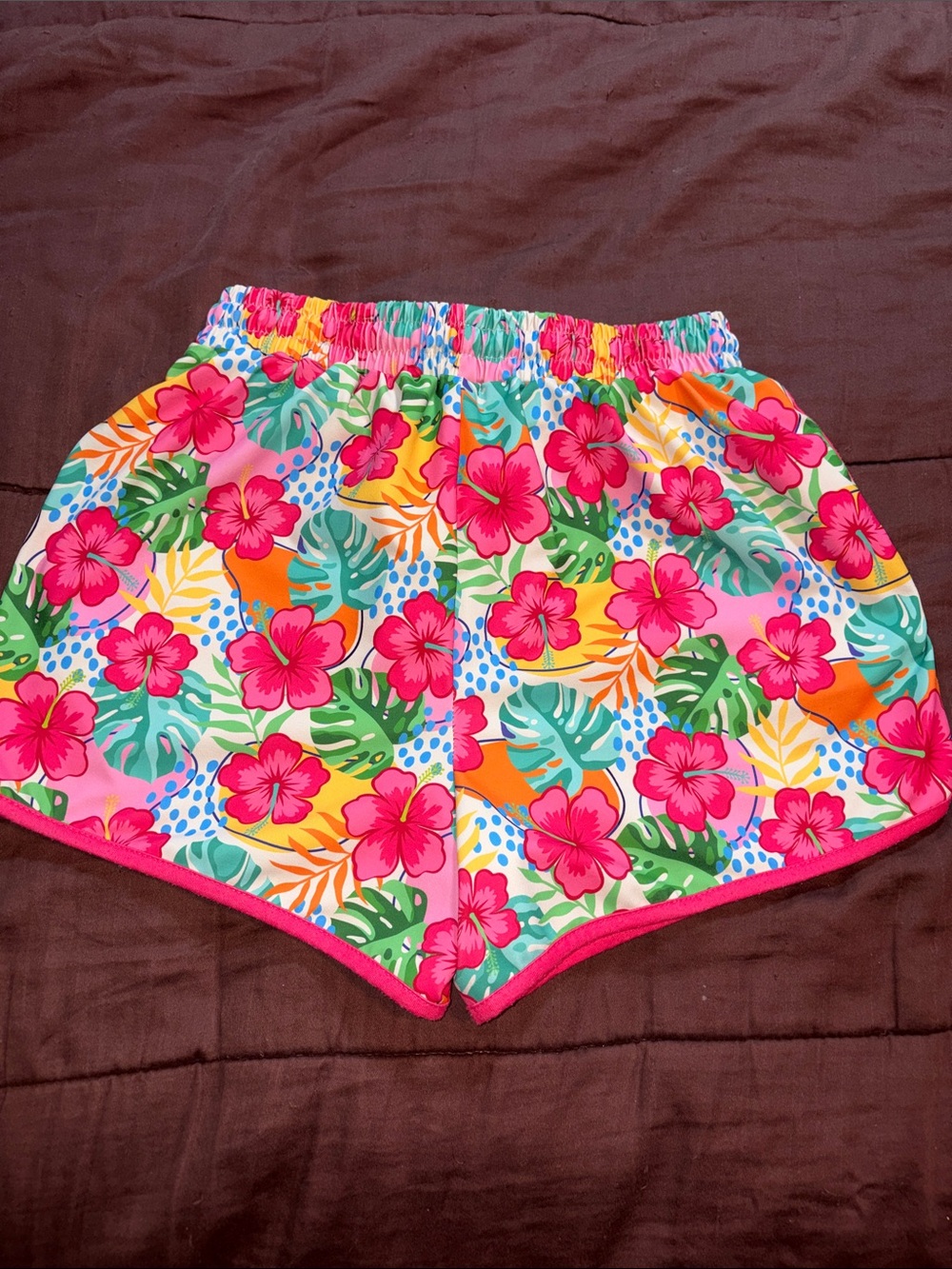 Hawaiian Print Gym Short by Jess Lea Brand. EUC! - Picture 15 of 15